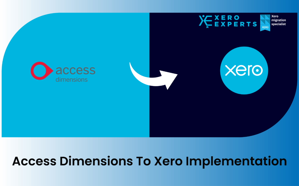 Access Dimensions To Xero Migration