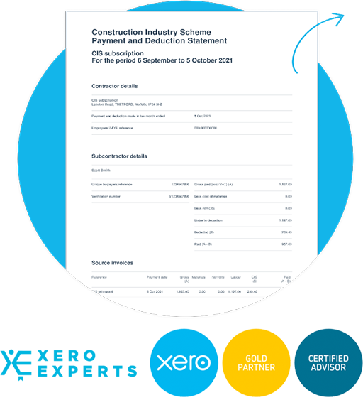 Xero CIS Return