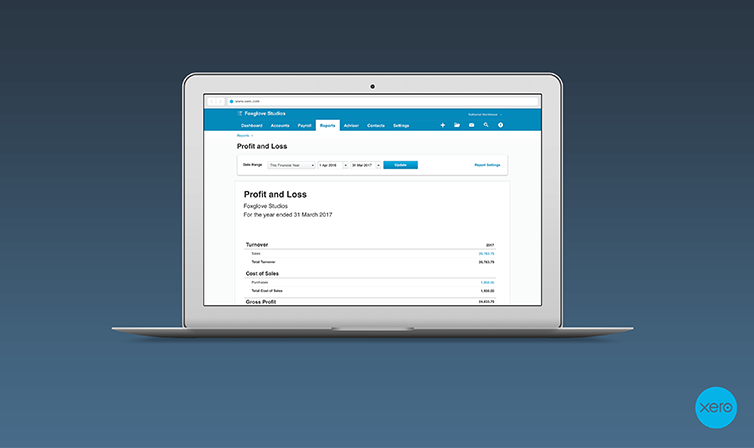 Xero Monthly Management Account