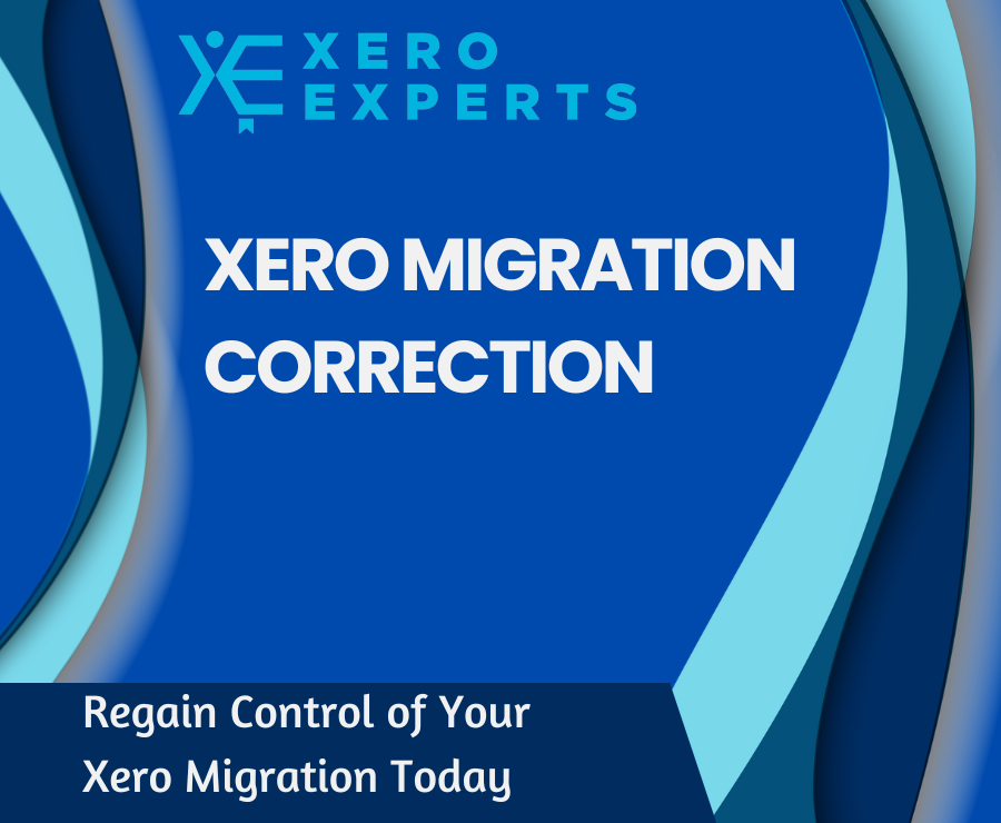 Xero Migration Correction